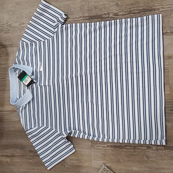 Nike Dri-FIT Victory Striped Golf Polo Shirt Size XL - Picture 1 of 3